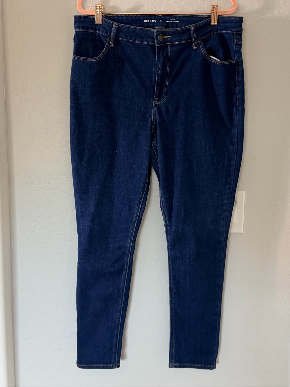 Old Navy Women’s Dark Indigo Stretch Jeggings